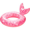 Miniatyrbilde 1 av 7: Oppblåsbare svømmeringer, basseng svømming flyte rør ring floatie, sommer vann moro strandfest svømmebasseng leker for barn Rose Gold
