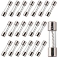 Miniatyrbillede 1 af 5: T3.15AL250V 5x20mm 3,15A 250V Langsom Blæsning Sikringer 3,15 Amp 250 Volt 0,2 x 0,78 Tommer Glasrør (Pakke med 20 stk)