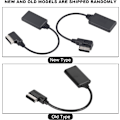 Miniatyrbillede 5 af 5: 5-12V lydkabel, Bluetooth 5.0 AUX musiksnitfladeadapter lydkabel til AMI MMI MDI