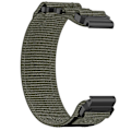 Miniatyrbillede 1 af 5: 22mm Nylon Urrem til Garmin Instinct Crossover Solar Grey