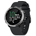 Miniatyrbild 3 av 3: 20mm Smartwatchband i Twill-struktur av silikon för GarminMove Luxe/Move Style/Move 3/Move Venu Black Style K Garmin Forerunner 245