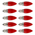Pikkukuva 3 / 5: 10 kpl Mini E12 LED-lamppua 1,5W AC110V kodin kattokruunuun, kattovalaisimeen ja seinävalaisimeen