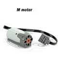 Miniatyrbild 2 av 5: Tekniska delar Motor Byggsten Motor M-Motor 8883 för Power Functions Elektrisk Monterad