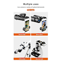 Miniatyrbillede 3 af 5: Universal Mobiltelefon Adapter Beslag Klip Montering Blød Gummi Materiale til Kikkert Monokular Spotting Scope