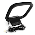 Miniatyrbillede 1 af 5: 1 stk FM AM Loop Antenne til Modtager med 3-polet Mini-stik til Sharp Chaine Stereo AV-modtager