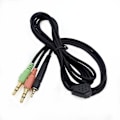 Miniatyrbilde 1 av 5: Erstatningslydkabel for Sennheiser G4me One Game Zero 373d Gsp 350 / Gsp 500