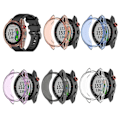 Pikkukuva 4 / 5: Suojaava kuori Kirkas naarmuuntumaton Tpu-kellokuori Suojaus Yhteensopiva Garmin Approach S62 Transparent Blue