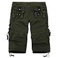 Miniatyrbilde 2 av 3: Mystdiy Herre Utendørs Casual Cargo Shorts Green 30