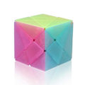 Miniatyrbild 1 av 5: Qiyi Axis Cube Magic Speed Cube Stickerless Professionella Fidget Leksaker QIYI Axis 3x3 Cubo Magico Pussel Jelly