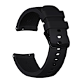 Miniatyrbild 1 av 3: 20mm Smartwatchband i Twill-struktur av silikon för GarminMove Luxe/Move Style/Move 3/Move Venu Black Style K Garmin Forerunner 245