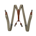 Miniatyrbilde 1 av 4: Elastisk stropp med 4 klips Khaki Kaki