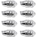 Miniatyrbilde 1 av 5: Toggle Clasp Toggle Lock Lever Closure for Jewelry Box Gift Boxes Toolbox Suitcase and Chest - Silver