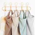 Miniatyrbild 3 av 5: Muslin-amningsöverdrag Andningsbart Bomullsöverdrag För Amning & Pumpning Med Styv Ring Camel