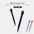 Miniatyrbilde 5 av 5: Fidget Spinner Pen Fidget Pen Spinner med ABCD Rotasjonshette Hjelp Beslutningsfatting Anti Stress Angstreduserende Kulepenn Gadget Kreativ Stressavlastning Mixed color 4pcs