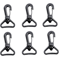 Miniatyrbillede 1 af 5: Plastik Snap Hooks, Plastik Swivel Snaphook Push Gate Clip Rotary Snaphook Rotate Claw Snap Clip Spænde Spænde Kroge til Rem