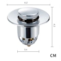 Miniatyrbillede 3 af 4: Universal Vaskeskum Bounce Drain Filter Pop Up Badeværelsesvask Drain Prop Ny