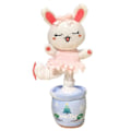 Pikkukuva 1 / 5: Sähköinen tanssiva auringonkukka-pehmolelu laulava kiertävä pupu-pehmolelu Pink Rabbit With Bluetooth