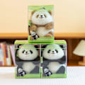 Pikkukuva 4 / 5: Suloinen Panda Avaimenperä Tukeva PP Puuvilla Sarjakuva Riipus Reppuun tai Käsilaukkuun Asusteeksi Arkikäyttöön Hua Hua