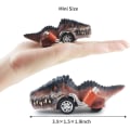 Pikkukuva 4 / 8: Dinosauruslelut lapsille 3-5, Vedä takaisin dinosaurusautot 3 4 5 6 7-vuotiaille pojille ja tytöille Dino-lelulahjat taaperoille D