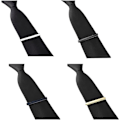 Miniatyrbilde 7 av 7: Herre rustfritt stål slipsklips Minimalistisk slips slipsstangspenneklemme Klemmer Pins Beste gave til menn Business
