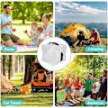 Miniatyrbild 5 av 5: 20L Hopvikbar Camping Vattenhink Kvadratisk Vattenbärväska Bärbar Vattentank för Camping Vandring Resor Utomhus