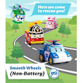 Miniatyrbild 3 av 4: Robocar Poli Transformerrobot, 4\" Transformerbar Leksak Figurfordon Semesterbilsleksaker Present red
