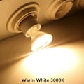 Miniatyrbillede 4 af 5: LED MR11 pærer 2W 12V, GU4 varm hvid 3000K, 20W halogenækvivalent, MR11 G4/GU4.0 LED-pære (pakke med 4)