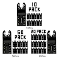 Miniatyrbild 4 av 5: 10-50 st Oscillerande Multiverktygssågblad Trä Metall Skärblad Multiverktygsblad 50pcs