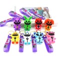 Miniatyrbilde 4 av 4: Spill Smiling Critters Nøkkelring Tegneserie Hopscotch Catnap Bearhug Nøkkelring For Menn Kvinner Ryggsekk Anheng Nøkkelring Gave Til Barn JY01 JY01