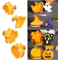 Miniatyrbild 2 av 4: 4 Halloween Kakformar