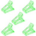 Miniatyrbild 1 av 5: 5 st Polygel nagelklämmor, nagelspetsklämma för snabbbyggande gel, transparenta nagelklämmor, nagelkonstverktygsklämma