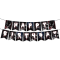 Miniatyrbild 5 av 5: Venom Happy Birthday Party Dekorationer, Födelsedagsfest Tillbehör För Venom Inkluderar Happy Birthday Banner - Cake Topper - Cupcake Toppers - Ballonger.