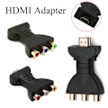 Pikkukuva 9 / 10: HDMI 3 RGB/RCA -ääniadapterikomponenttimuunnin HDMI 3RCA