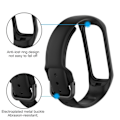 Miniatyrbillede 6 af 7: INF Samsung Galaxy Fit 2 SM-R220 urrem i TPE sort