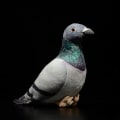Miniatyrbillede 1 af 5: 19cm Grå Due Plys Legetøj Realistisk Klippe Due Duer Fugl Udstoppede Dyr Legetøj Fødselsdagsgaver Til Børn Blue