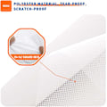 Miniatyrbillede 4 af 7: Flue-myggenet stopper frugtfluer, holdbart insektnet til vinduer og døre, DIY-net med høj densitet White 2*2m