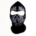 Miniatyrbillede 2 af 3: Sort Maske Balaclava Huer Hatte Mænd Spøgelse Kranie Hel Ansigt Varm Maske Hætte Hue Ggorros Hombre Casquette Bbalaclava O