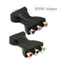 Pikkukuva 7 / 10: HDMI 3 RGB/RCA -ääniadapterikomponenttimuunnin HDMI 3RCA