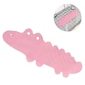 Miniatyrbillede 2 af 5: Børne Anti-Slip Badekar Måtte Brusebad Maskinvaskbar, krokodillemønster Pink