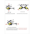 Pikkukuva 4 / 5: RC-helikopteri, kauko-ohjattava helikopteri gyrolla ja LEDillä, 3,5 kanavaa, mini-kauko-ohjattava leluhelikopteri lapsille ja aikuisille