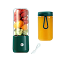 Miniatyrbillede 1 af 3: 380ML Trådløs Mini Juicer Frugtjuicer til Frugt og Grøntsager Juicer Maskine, grøn