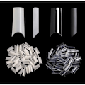 Miniatyrbillede 1 af 6: 500 negletips løse negle akryltips i Ash Clear Clear