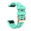 Miniatyrbilde 1 av 5: Erstatningsreim for Garmin Fenix 5S Plus 6S Pro, Silikon 20mm Smartklokke Armbånd Green