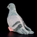 Miniatyrbillede 3 af 5: 19cm Grå Due Plys Legetøj Realistisk Klippe Due Duer Fugl Udstoppede Dyr Legetøj Fødselsdagsgaver Til Børn Blue