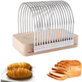 Miniatyrbillede 2 af 5: Kartoffelskærer, Kartoffelbrødskæreværktøj, Fast rustfrit stål madskærer til skæring af tomat, kartoffel, kød, brød og kage