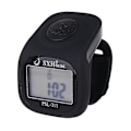 Miniatyrbilde 1 av 4: 6 Digital Finger Tally Teller 8 Kanaler m/ Bakgrunnsbelysning Tid Bønn Silikonring black