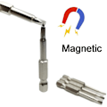 Miniatyrbillede 2 af 5: Magnetisk For Trekant Til Hoved Skruetrækker Bits/Til Trekant Skruetrækker Bits 1/