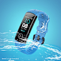 Miniatyrbillede 5 af 5: Silikonearmbånd til Huawei Honor Band 4/band 5 Smart Watch Udskiftningsarmbånd