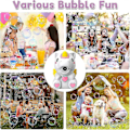 Miniatyrbild 4 av 5: Bubbelmaskin för Barn, Automatisk Bubbelblåsare Leksak för Pojke Flicka Småbarn, Enhörning Bärbar Bubbelblåsare med Bubbelvätska för Inomhus Utomhus