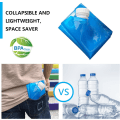 Miniatyrbillede 3 af 5: 2 pak Foldbar Vandbeholder, 5L+10L Udendørs Foldbar Vandpose Bil Vandbærer Beholder til Sport Camping Vandring Picnic BBQ Vandresistent Gave